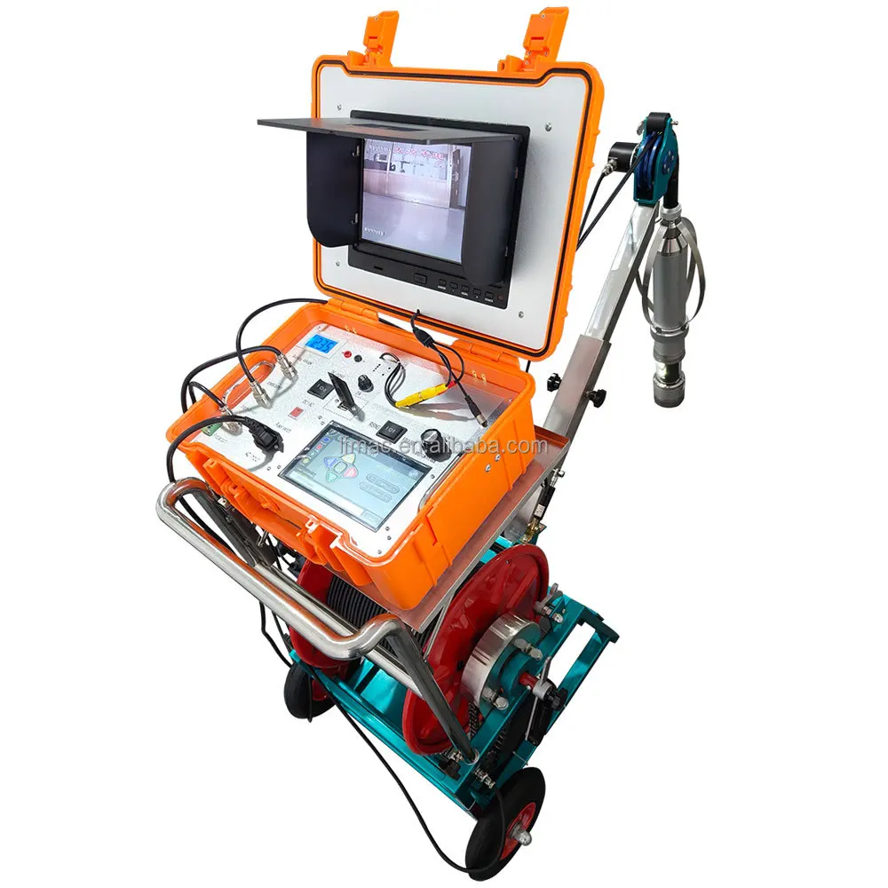 Мобильная лебедка проверка скважины глубокой подводной системы камеры для