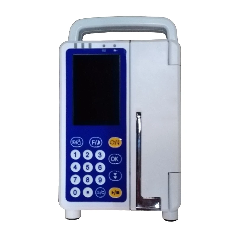 

Portable digital peristaltic infusion pump for ICU