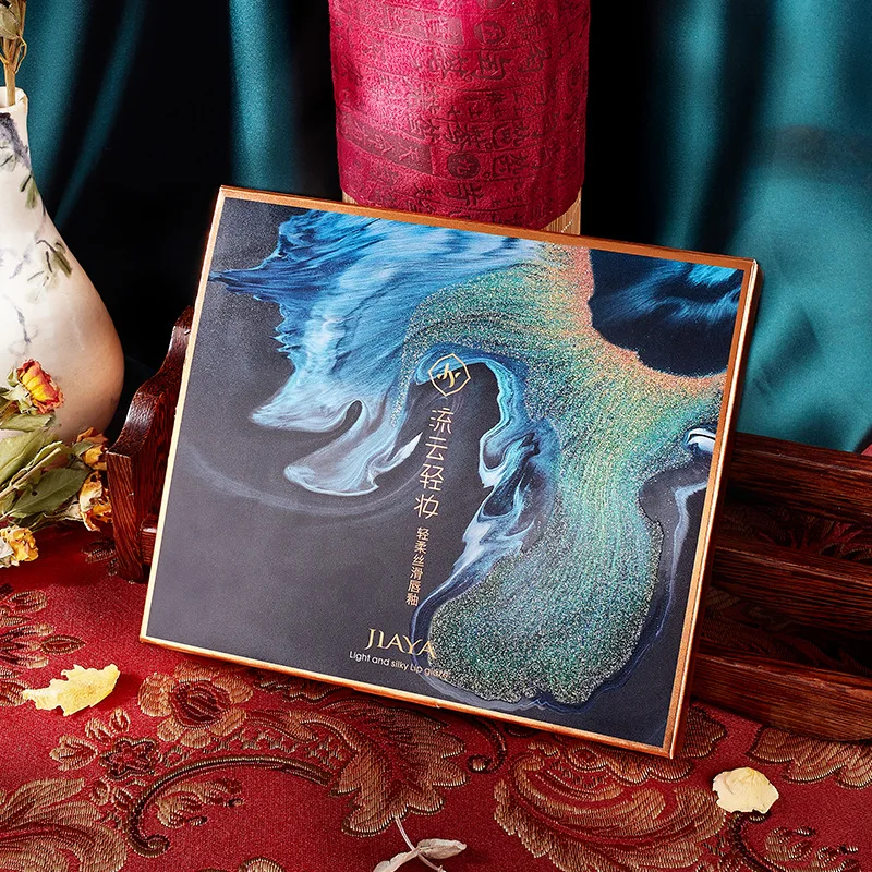 Набор глазури для губ с розмарином блеск китайский макияж пять штук в подарочной