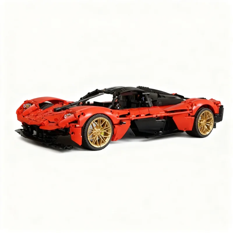 2514 деталей MOC Aston Martin Valkyrie: Техническая модель автомобиля, конструктор, набор для сборки, индивидуальный подарок-игрушка (art.: 3920dc15216fc) - 3920dc15216fc
