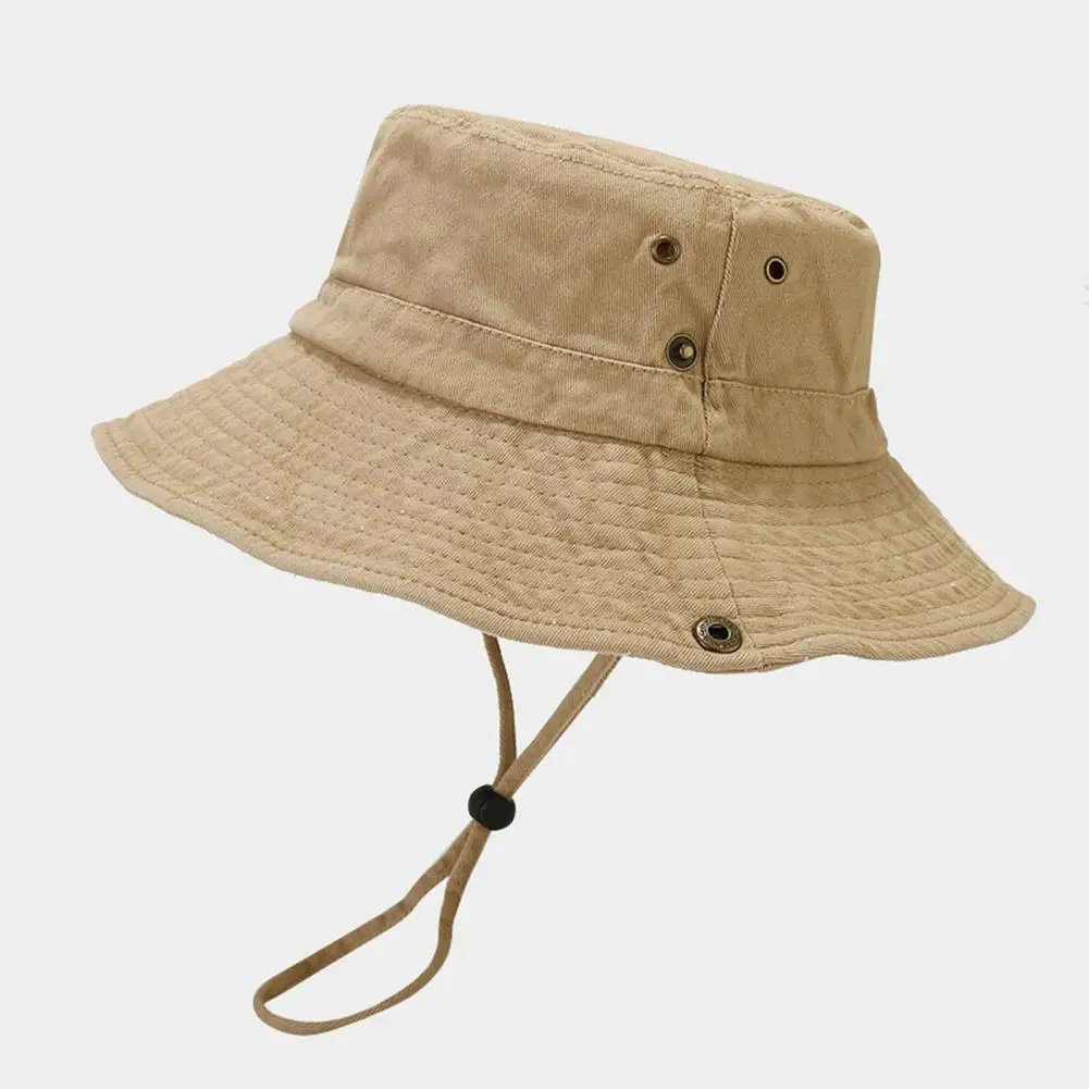 

Fishing Hat Outdoor Activity Hat Sunshade Fisherman Hat Unisex Anti-uv Outdoor Bucket Hat for Summer Fishing Beach Packable