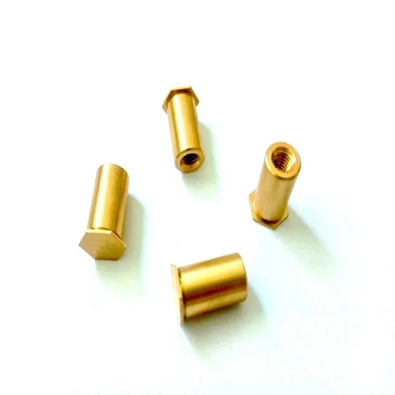 Латунное отверстие для слепых отверстий оригинальная гайка шасси листовая