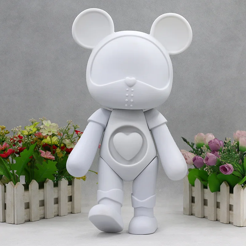 Негабаритный Cos мох, интерstellar медведь, Popobe, белый пустой самодельный рисунок, форма, кукла, милая аниме-фигурка, настольные украшения, Подарочная коллекция