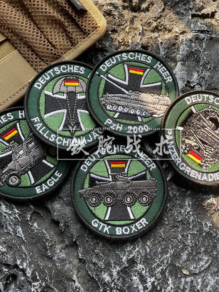 Немецкий телефон тактический бронированный автомобиль наклейка