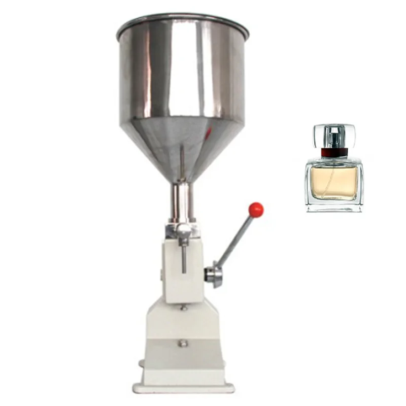 

A03 Hand Press filler 5-50ml liquid Filling Machine for Honey and paste Filling Machine