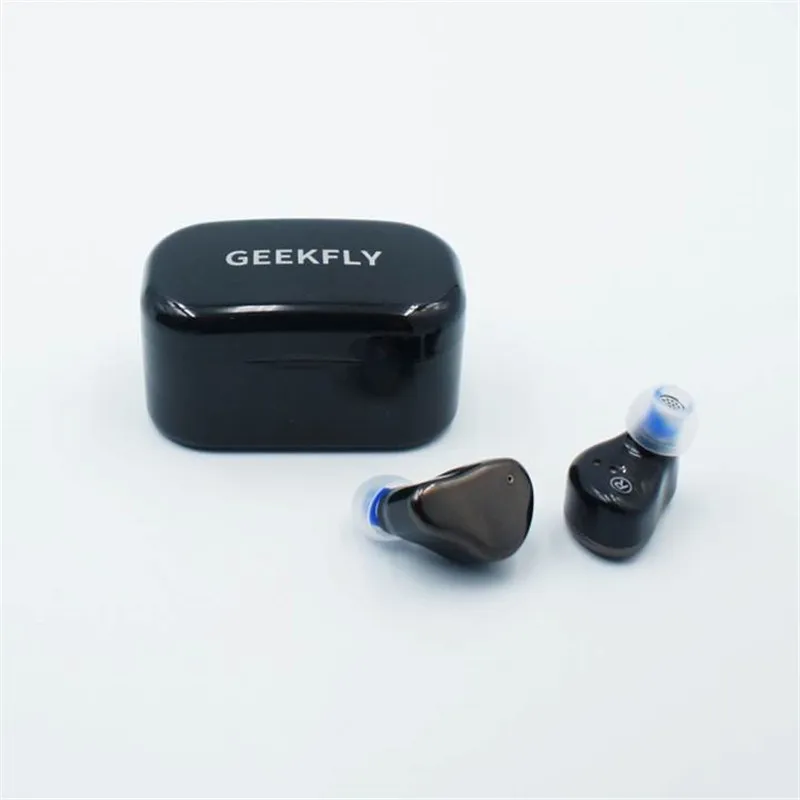 

GEEKFLY GF8S Bluetooth 5,0 TWS 2 пьезоэлектрическая керамика + 1BA + Динамический драйвер гибридные Hi-Fi наушники-вкладыши