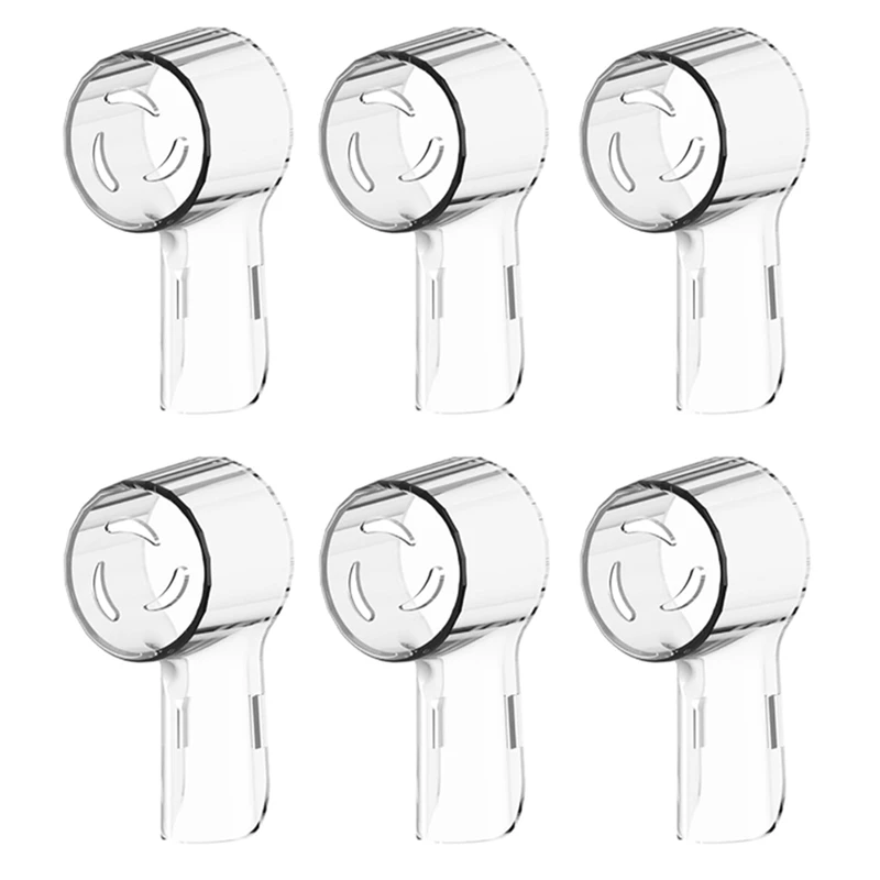 6 насадок для зубной щетки пылезащитный чехол совместимый с Oral B подходит серии