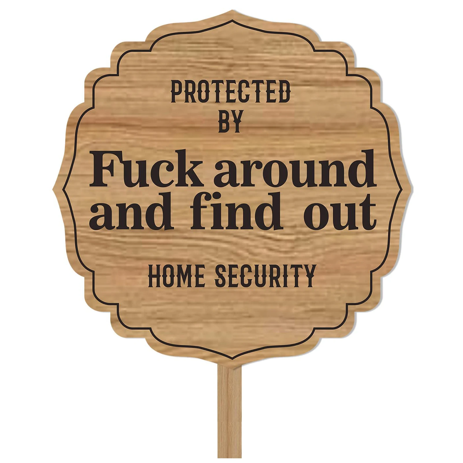 

F около и узнать, домашний знак, наружный двор, деревянный знак, украшение для сада, вечеринки, для дома, безопасности, домашний сад, Декор, Хэл...