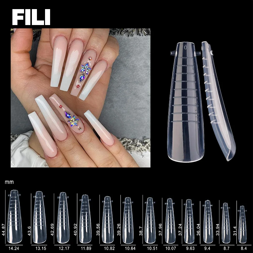 

Mold Forms Forms Poly Building Top System For 120pcs Tools Gel Quick Nail Mold Upper Extension Nail Manicure Tips