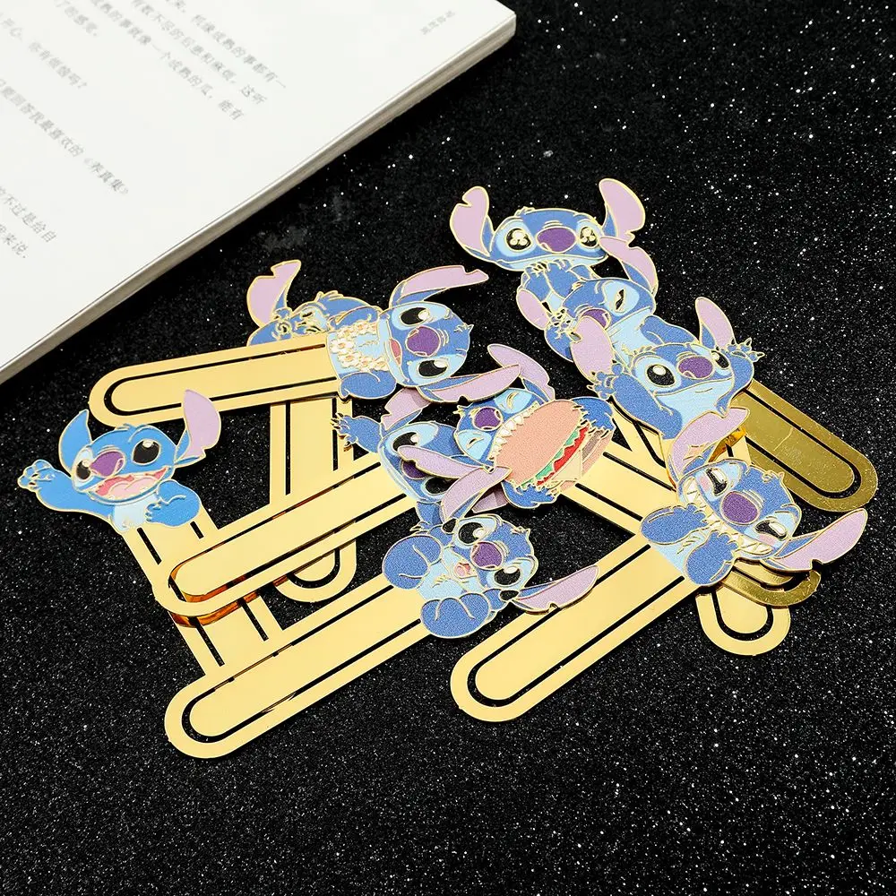 Изысканная и милая металлическая простая закладка Kawaii Disney аниме креативный