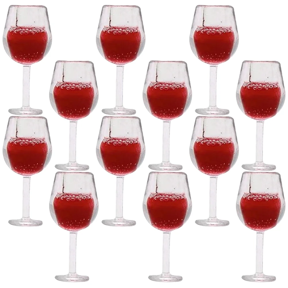 12 шт. аксессуары Gobstoppers ложные миниатюрные чашки из смолы для кукольного дома