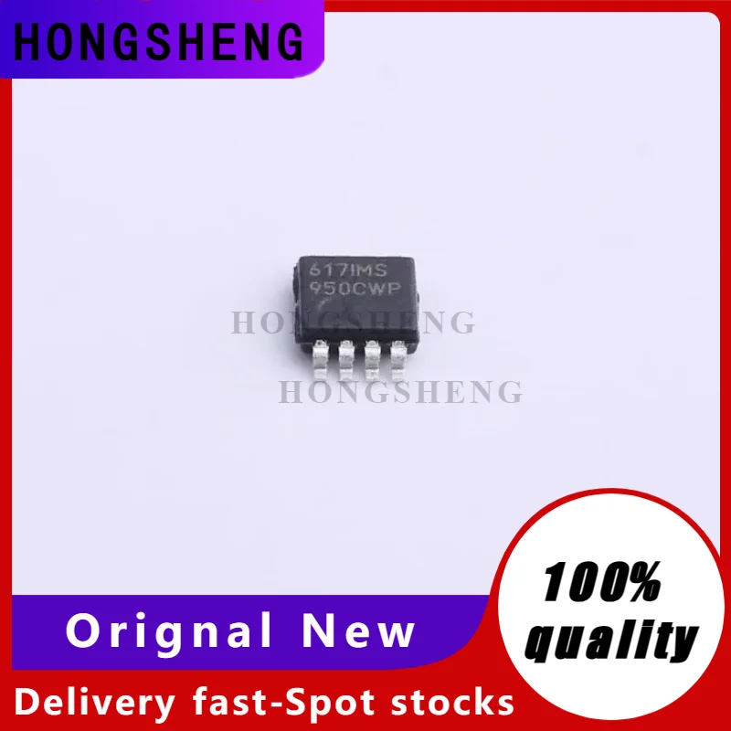 

2-10pcs/lot PIC12F617-I/MS PIC12F617 Silkscreen 617I package MSOP-8 microcontroller chip