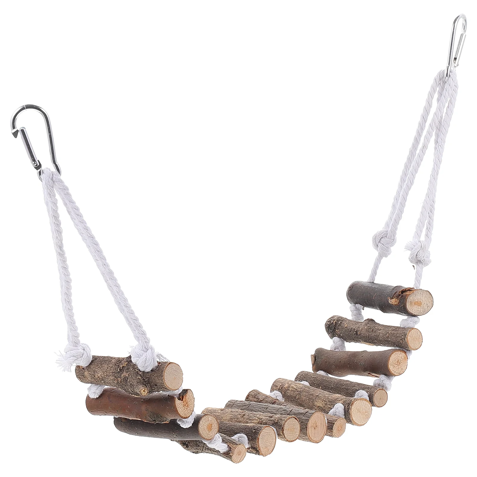 

Ladder Reptile Bridge Toy Hamster Cage Lizard Climbing Bird Toys Wooden Terrarium Hanging Rat Tank Suspending Gecko Accessories