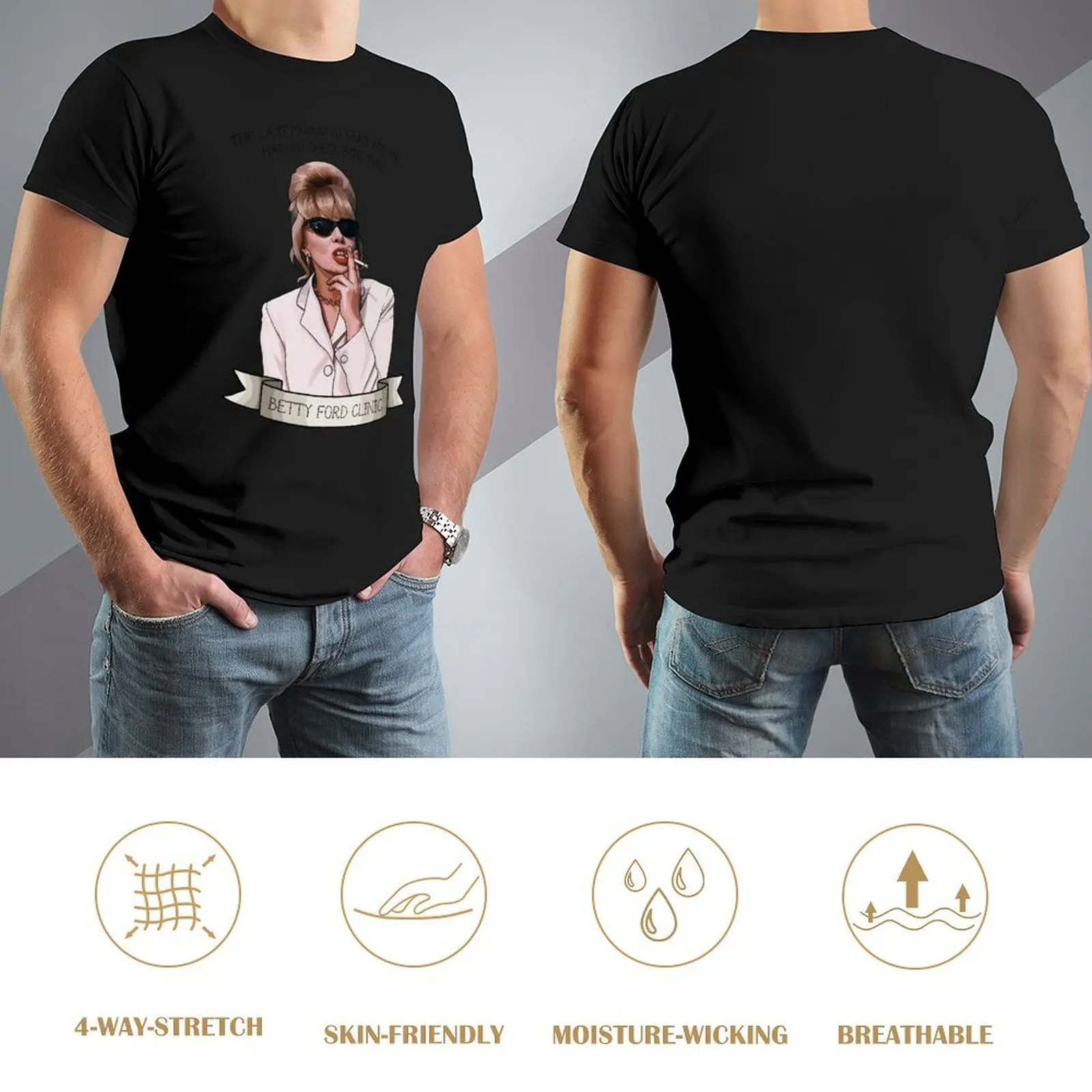 Футболка Patsy Stone-Ab Fab летние топы с аниме мужские футболки чемпионами