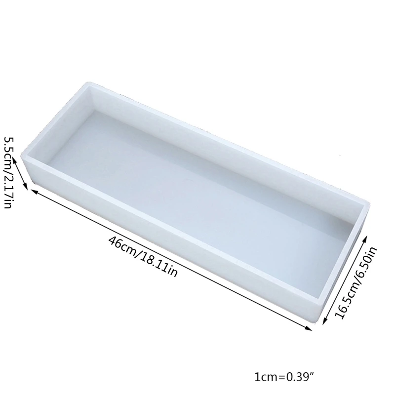 Силиконовые квадратные длинные прямоугольные формы из смолы для украшения