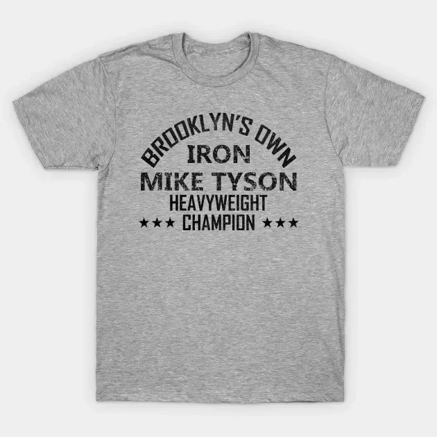 Brooklyn Pride Boxing Champion Iron Mike Tyson футболка из 100% хлопка с круглым вырезом летняя