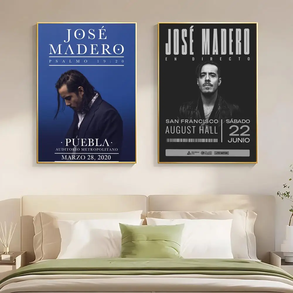 Фото Постер с изображением певца J-Jose Madero, HD, самоклеящийся, водонепроницаемый, настенный декор, идеально подходит для дома, офиса, общежития, спальни, отличный подарок №3