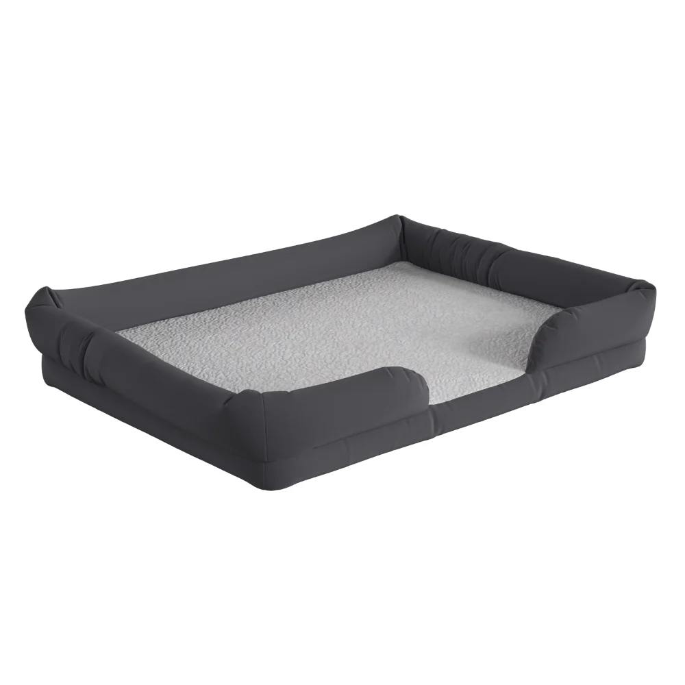 

Flash Furniture Cooper Large Memory Foam Pet Bed, Gray dog house indoor dog house pet house dog kennel