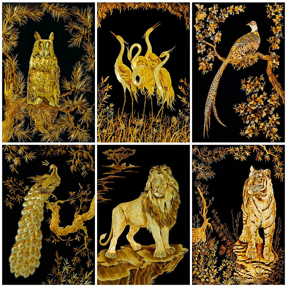 

5D алмазная живопись «сделай сам», тигр, Лев стразы, ручная вышивка, Набор для вышивки крестиком, украшение для стен в гостиной и дома