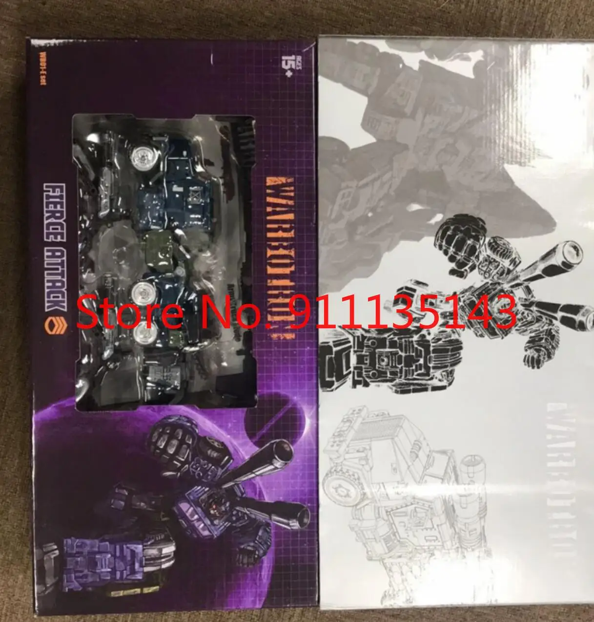 

Warbotron WB-01E Onslaught G1 Collectible Action Figure Robot Deformed Toy