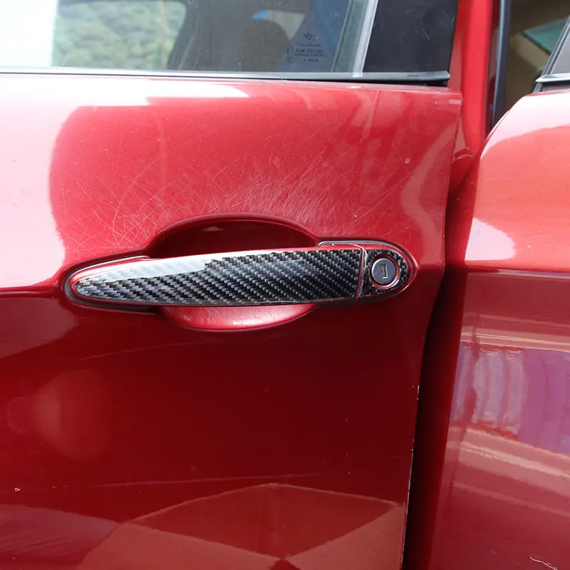 Для BMW 3 4 серии GT E90 F30 F34 F35 2005-2019 мягкая накладка на дверную ручку автомобиля из