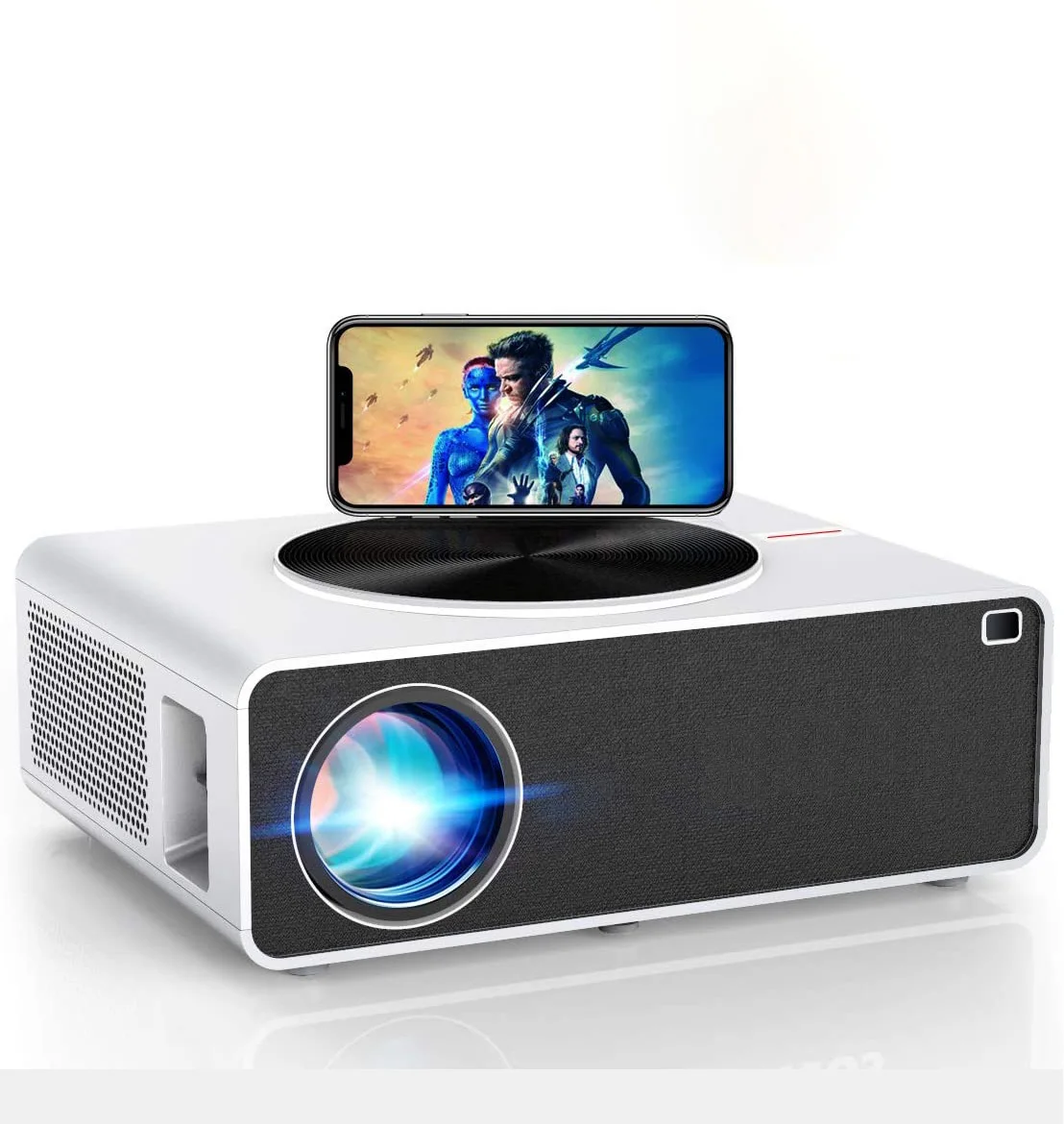 

[HotSelling 1080P Projector] School Education Office Presentation Sharpness 4K Full HD LED LCD Home Movie Beamer High Brightness