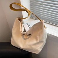veryme fashion design large capacity handbags popularity simple canvas shoulder crossbody bags casual tote messenger pack bolsos