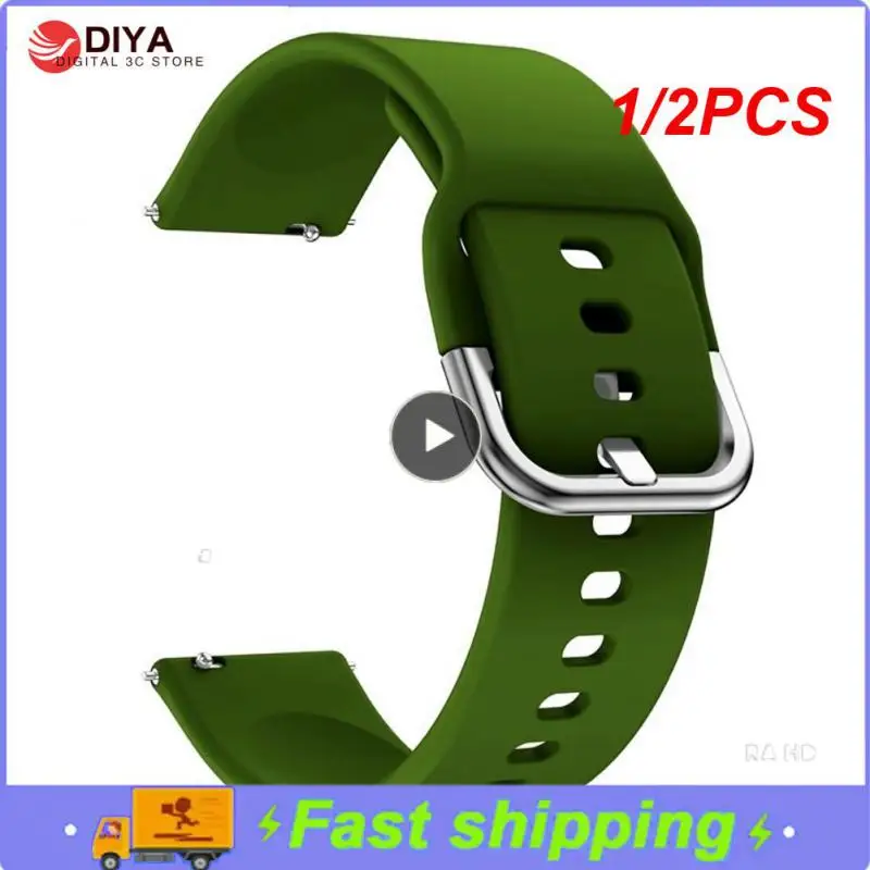 

Ремешок силиконовый для смарт-часов Amazfit GTS 4, браслет для Huami Amazfit GTS4 MIni GTS2 GTS2E Bip U/S U, 1/2 шт.