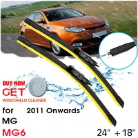 car blade window windshield rubber silicon refill wiper for mg mg6 2011 onwards lhdrhd 2418 car accessories