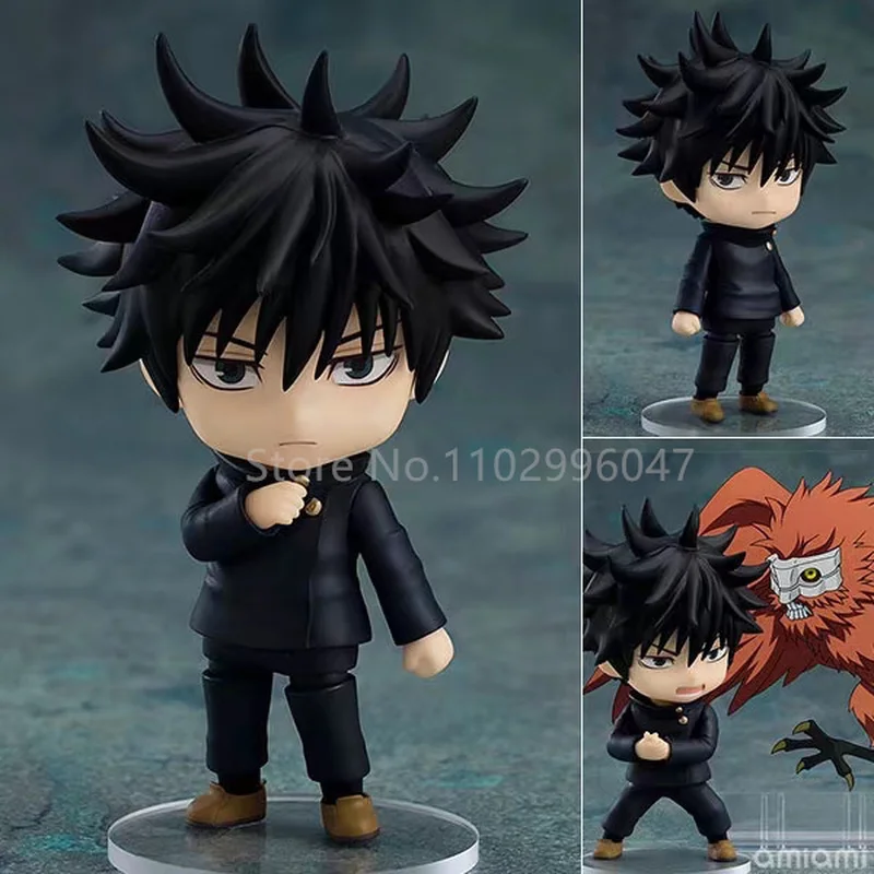 

New Japanese Anime Jujutsu Kaisen Figurine Gojo Satoru Q Version Pvc Action Figure Megumi Nobara Satoru Figuras Gift Toys