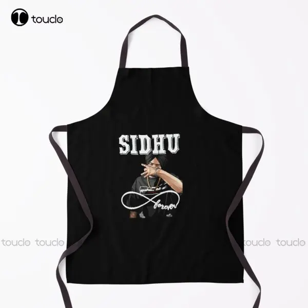 

Sidhu Moose Wala Apron Waist Apron For Women Men Unisex Adult Garden Kitchen Household Cleaning Custom Apron New Custom Apron