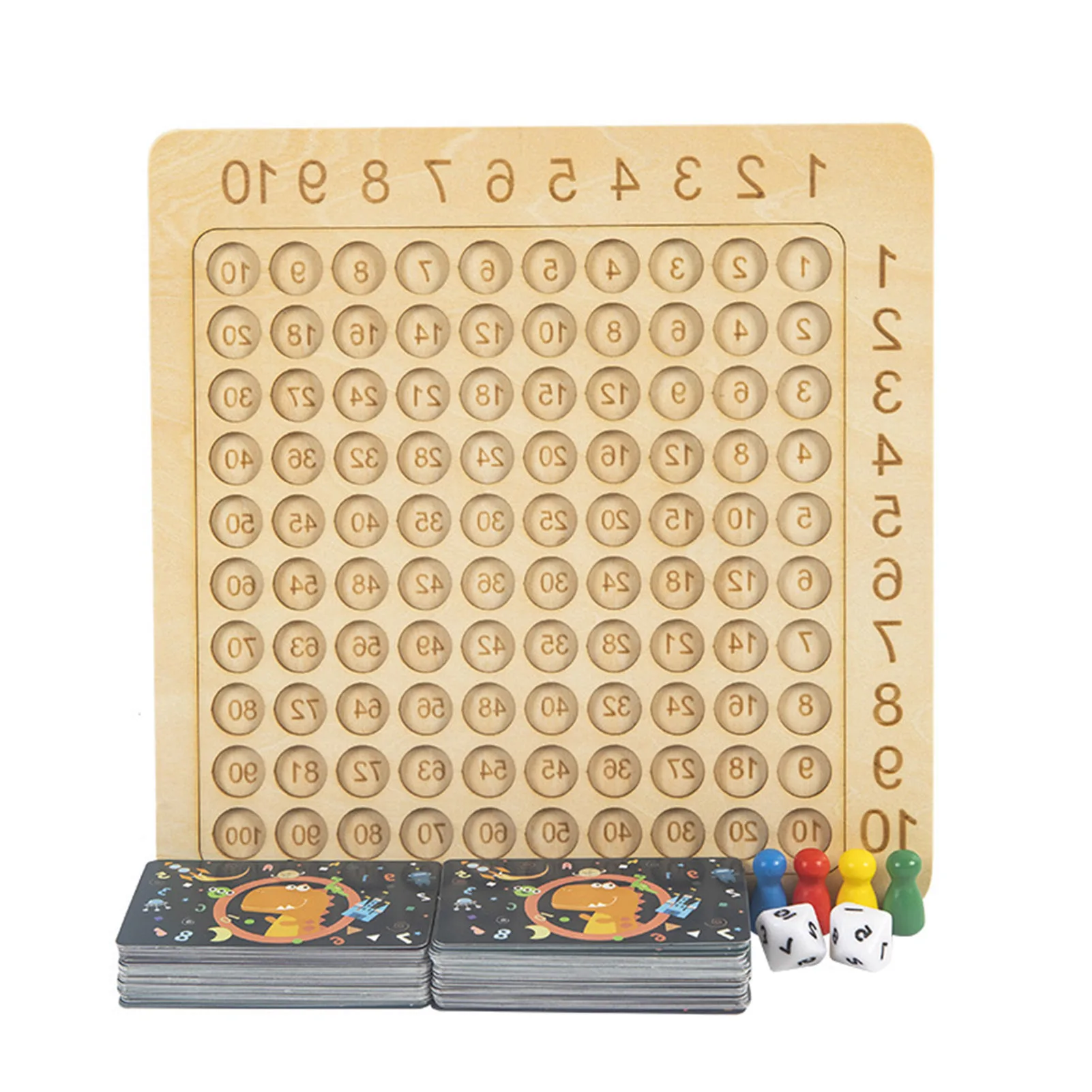 

Настольная игра с умножением, математический подсчет, настольная игра с играми и флэш-картой, игрушка для раннего развития, подарки THJ99