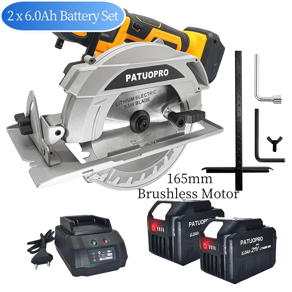 

Аккумуляторная циркулярная пила PATUOPRO для Makita 18 В