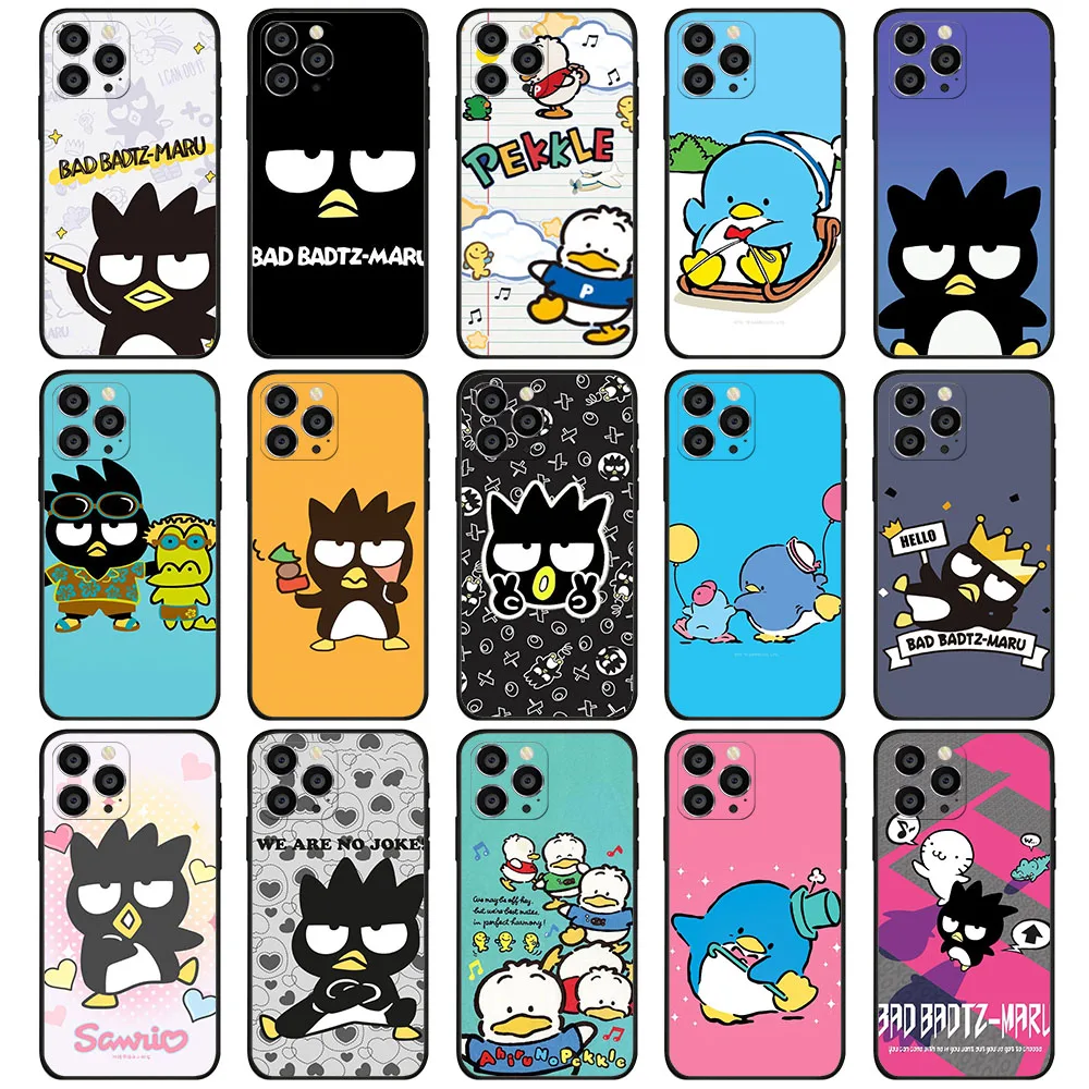 Мягкий чехол HR-5 Bad Badtz Maru Pekkle для Samsung J2 J4 J5 J6 J7 S7 S8 S9 S10 Edge Core Prime Pro Lite Plus