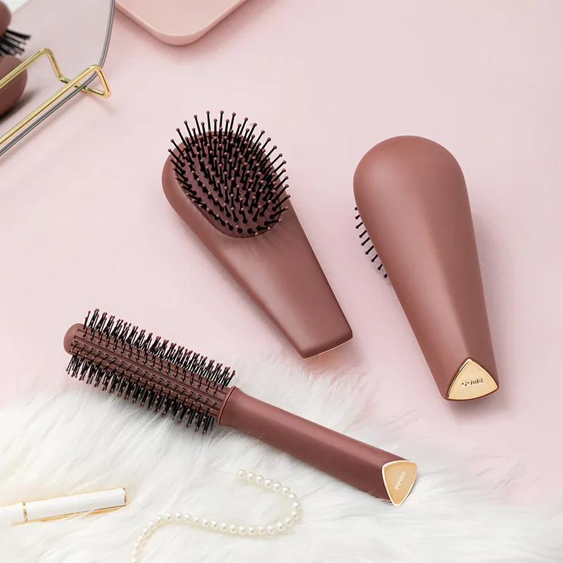 

Scalp Massage Wide Teeth Air Cushion Combs Women Hair Massage Scalp Brush Hollowing Out Home Salon DIY Combs Hairdressing Tools