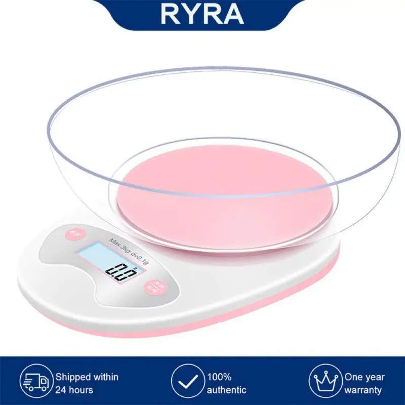 

Цифровые кухонные весы из экологически чистого АБС-пластика, удобные и быстрые электронные пищевые весы