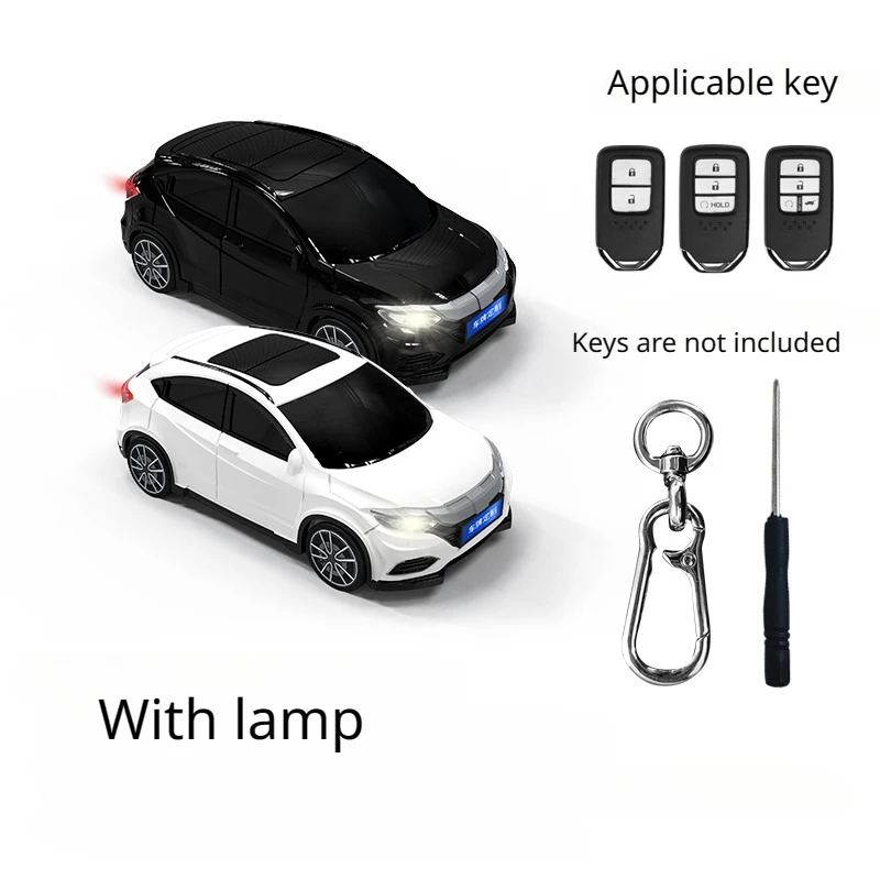 

Брелок для ключей для Honda Vezel, модель автомобиля, брелок для ключей, аксессуары, пряжка, подарок сюрприз, персонализированный