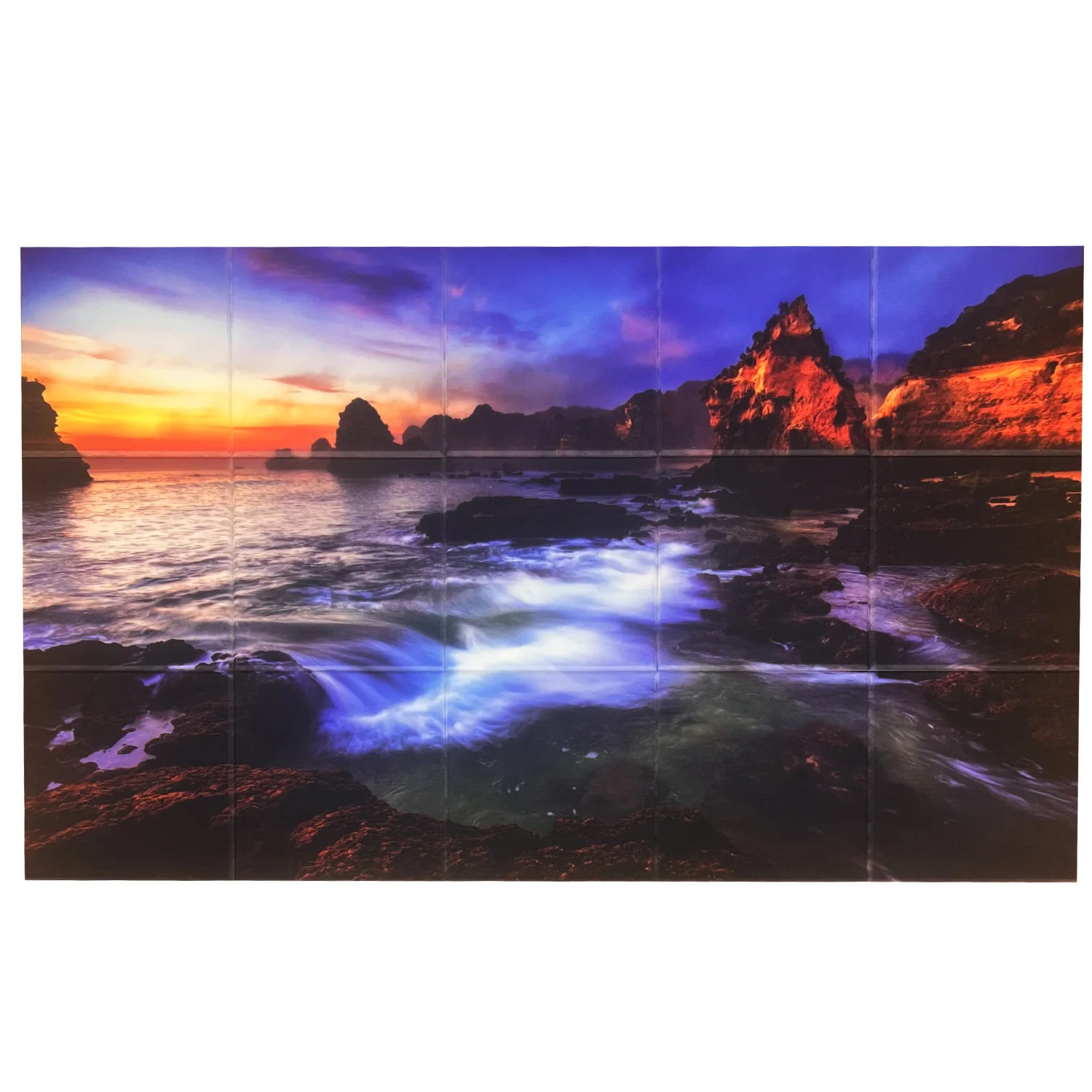 

The Beach At Dusk 15 Pack 59"x35" Surrealism Art Sound Acoustic Decoration Soundproof Board Multipurpose Wall Panels