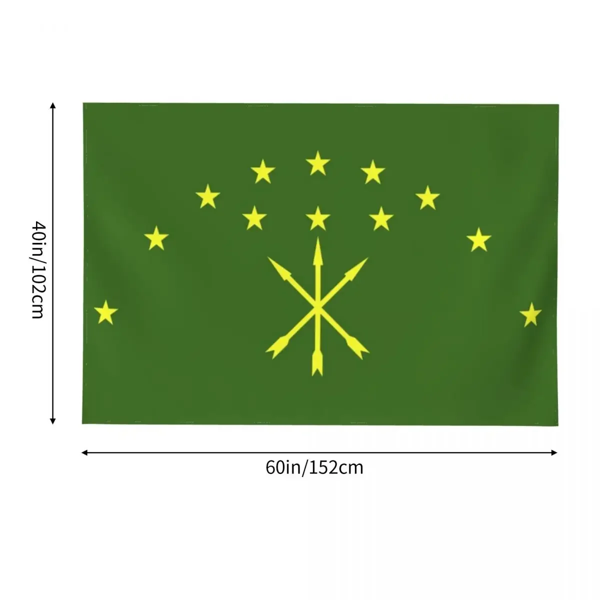 Гобелен Adygea Flag