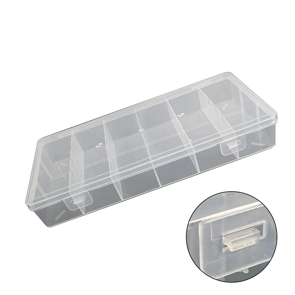 

Аксессуары для рыбалки, пластиковые ящики для хранения, 21*11*3 см, 6 отделений