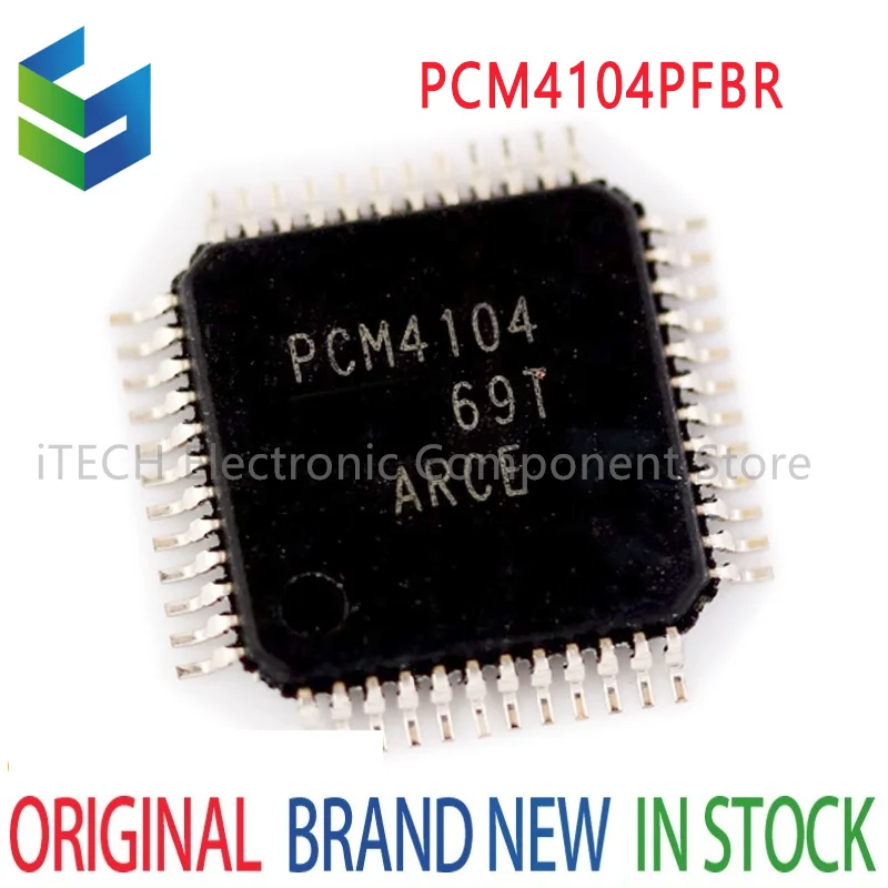 

5PCS/LOT PCM4104PFBR PCM4104PFB PCM4104 TQFP48 New
