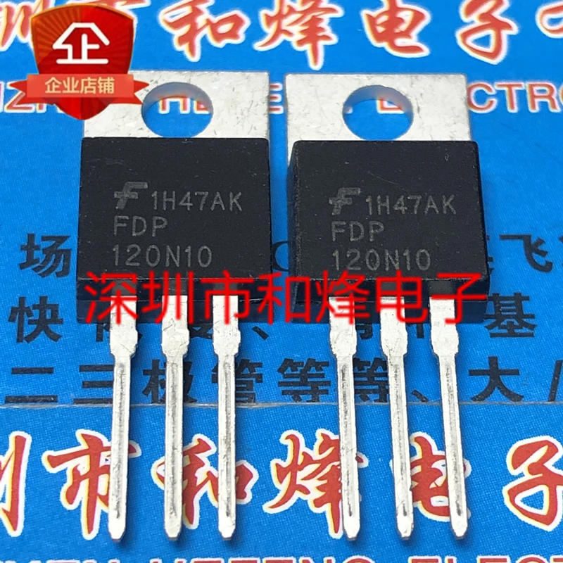

5PCS-10PCS FDP120N10 TO-220 100V 120A New And Original On Stock
