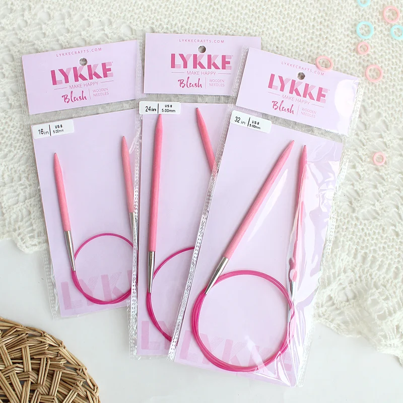 1 шт. LYKKE 40 см/60 см/80 см/100 см фиксированная круглая спица для румян