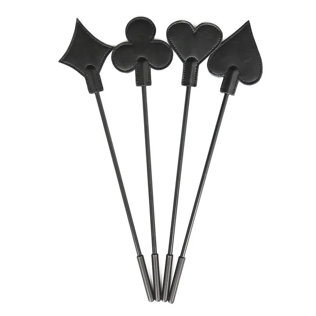 4 Styles Playing Card Suits Shape Spanking Paddle Fetish Slapping Whip BDSM Goods Adult Sex Games Flirting Toys Erotic Products 1