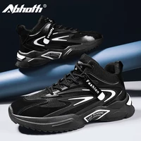 abhoth fashion mens casual shoes light mesh breathable outdoor walking non slip men shoes outdoor training sneakers for men 44
