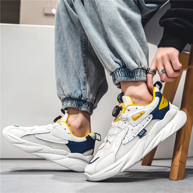 Breathable Comfortable Casual Sneakers Men's  Adult Teenagers Outdoor Running Shoes Walking Shoes School Sports Shoes 39-44#