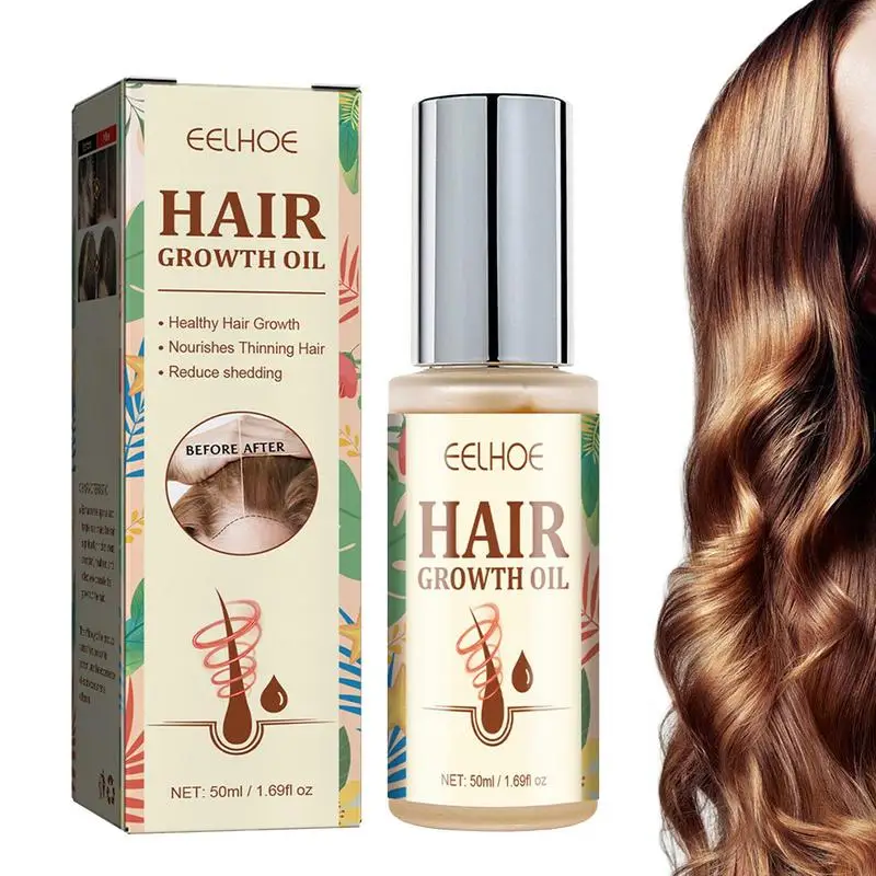 

Hair Regrowth Oil 50ml Growth Oil For Hair Loss Hair Oil For Dry Damaged Hair And Growth Thicker Longer Fuller Hair