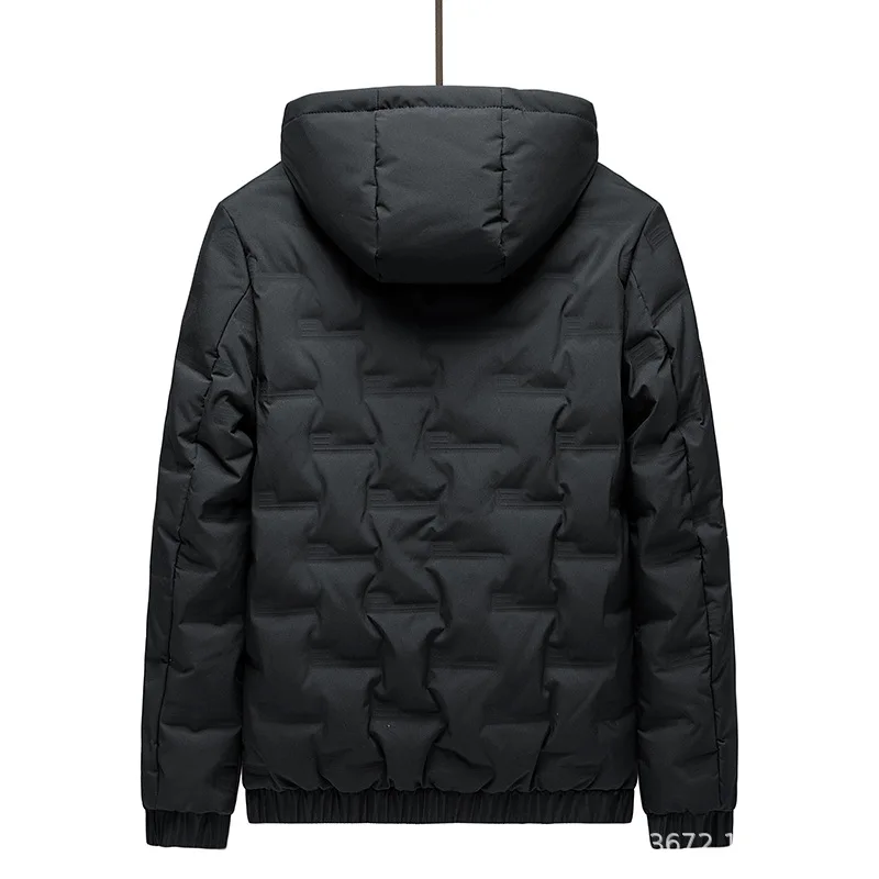 Men's Down Jacket Light and Short New Winter Fashion Hooded Coat Handsome Men's Clothing