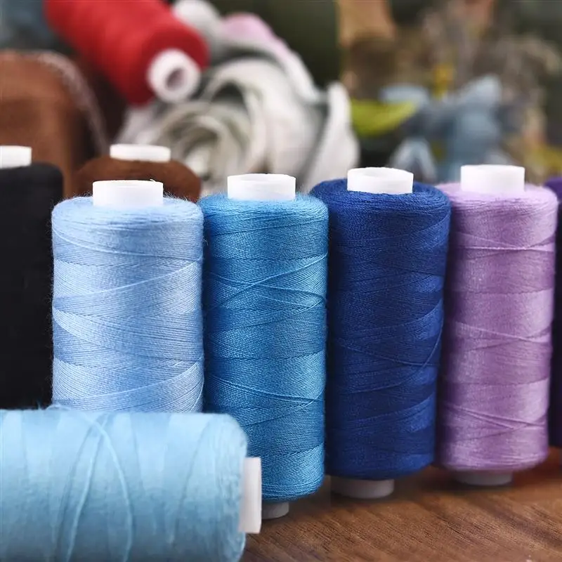 

Набор швейных ниток из 6 предметов, аксессуары для вышивальной машины из полиэстера, аксессуары для детской швейной нити из полиэстера