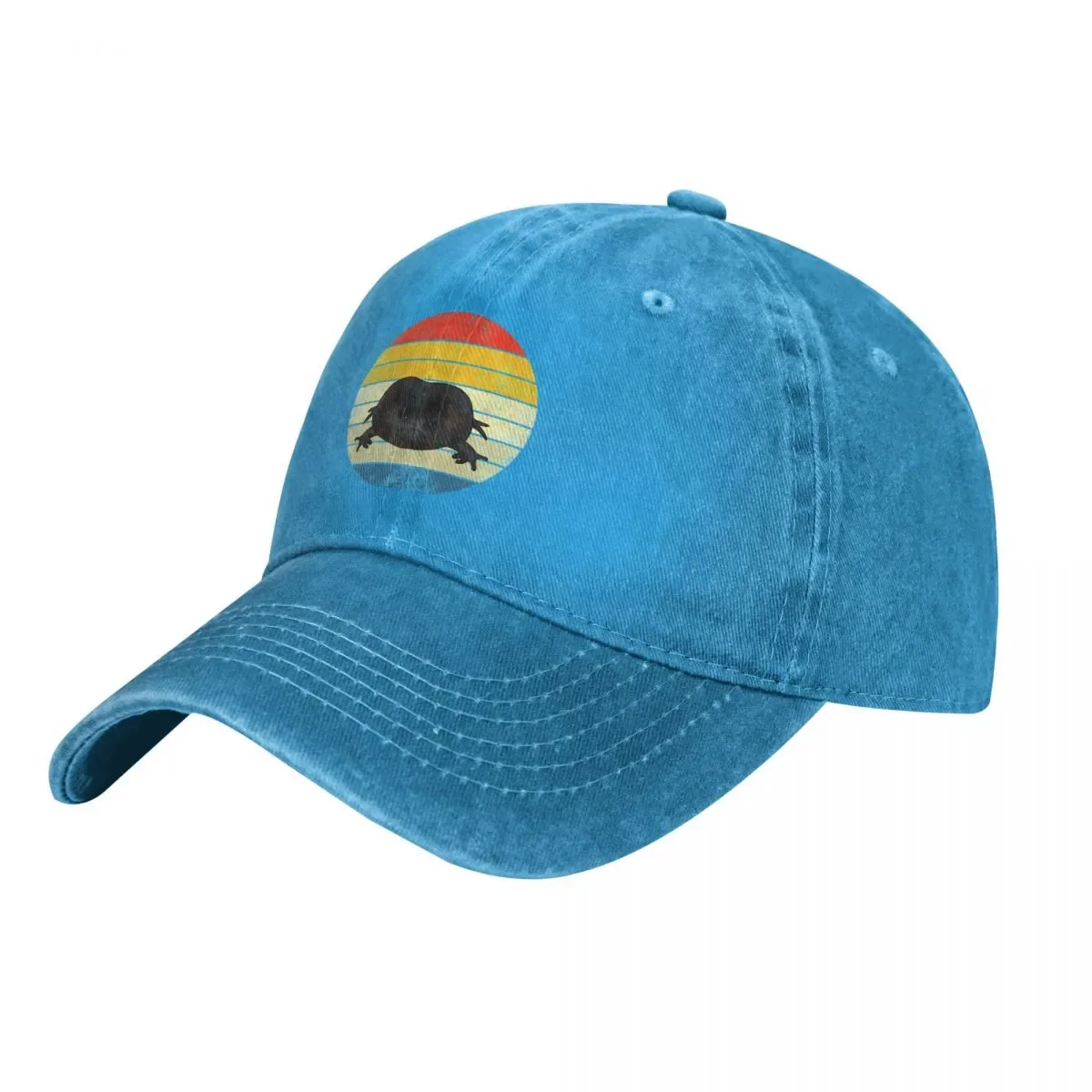 

New Rain Frog Retro Sunset Baseball Cap Rugby New In Hat Funny Hat Hat For Women Men'S